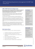 IBM® Engineering Requirements Management DOORS® Next - Training Course