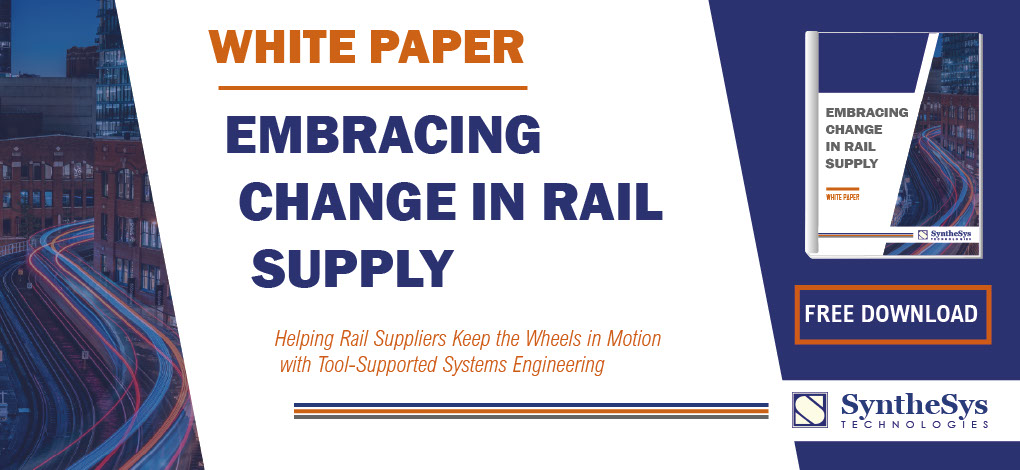 Embracing Change in Rail Supply