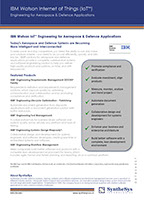 IBM® Watson IoT™ - Engineering for Aerospace & Defence Applications