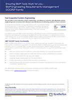 IBM® Engineering Requirements Management DOORS® Family